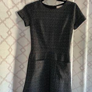 Petite Loft Short Sleeve Dress